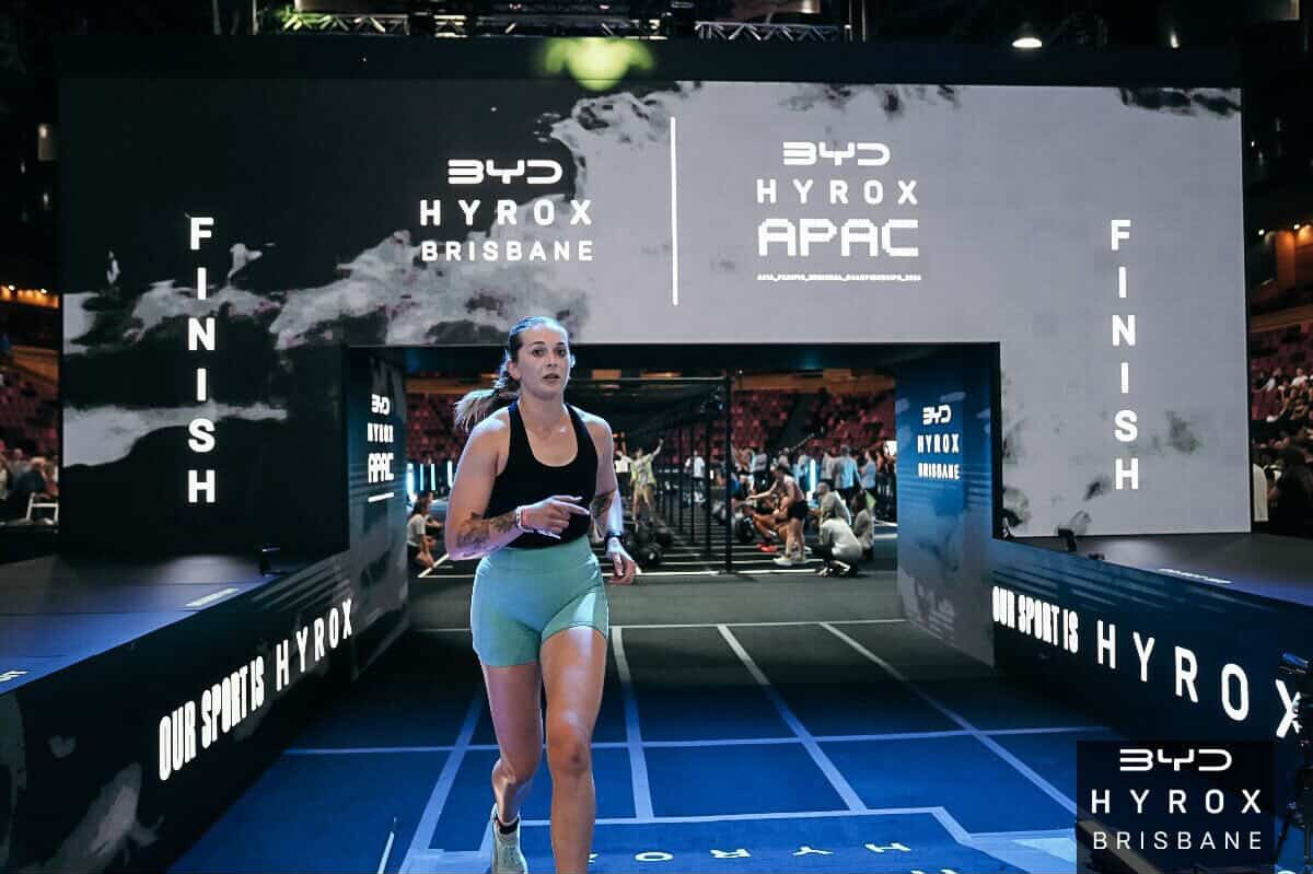 Heather H at HYROX Brisbane